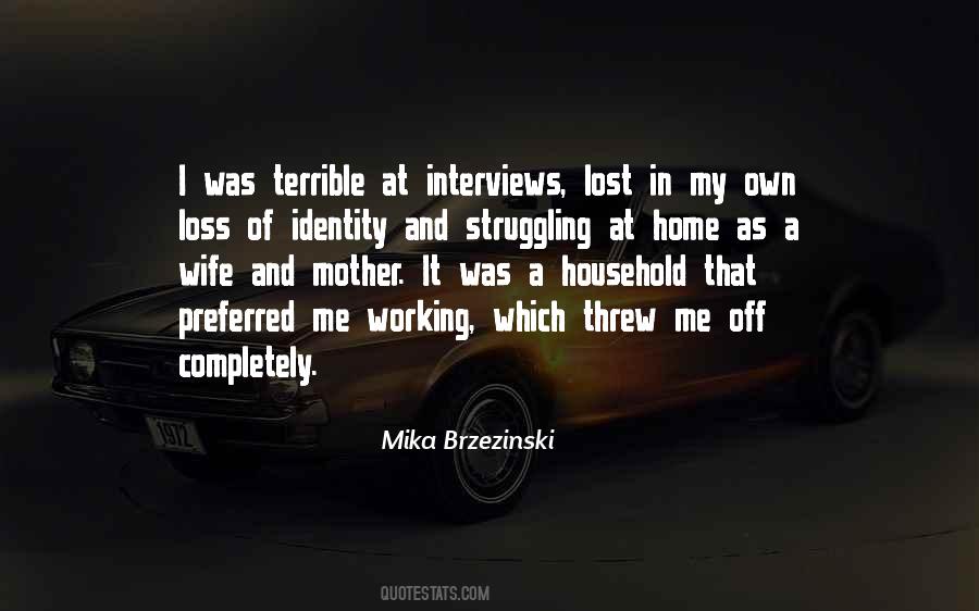 Working Wife Quotes #1654850