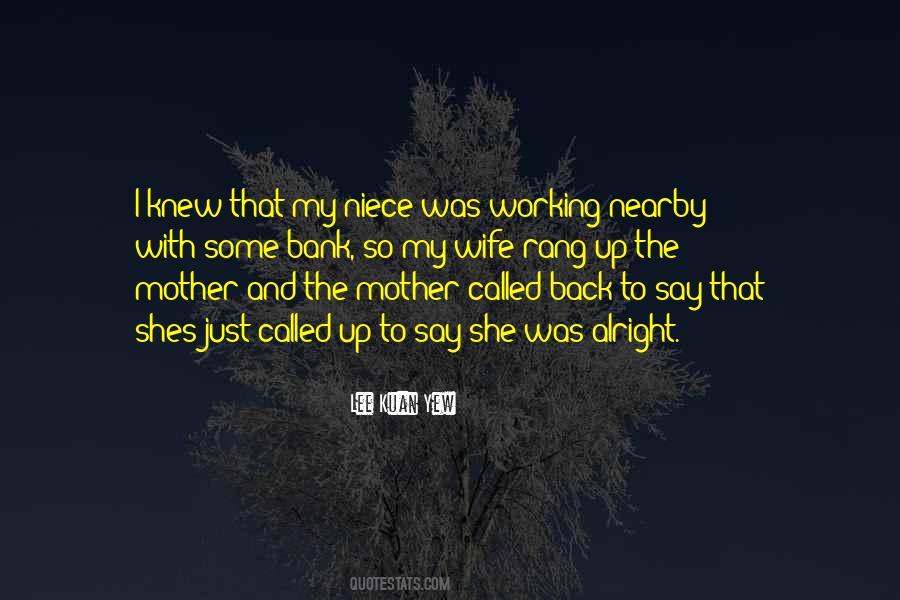 Working Wife Quotes #438151