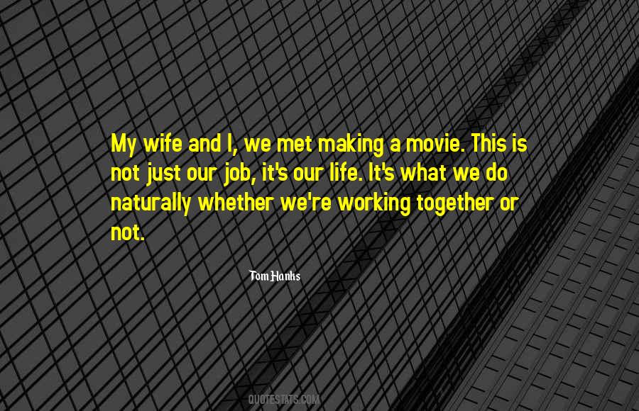 Working Wife Quotes #491035