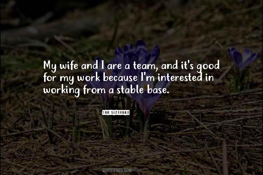 Working Wife Quotes #985514