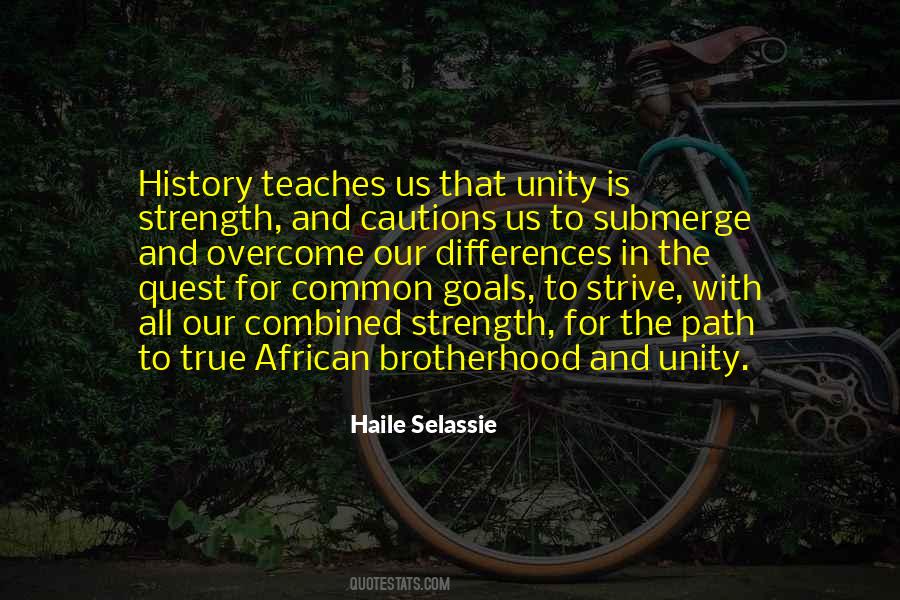 In Unity There Is Strength Quotes #1702676