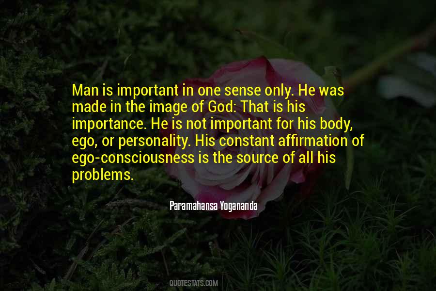 Ego God Quotes #1120461
