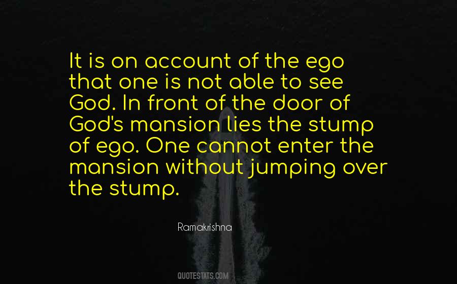 Ego God Quotes #400381