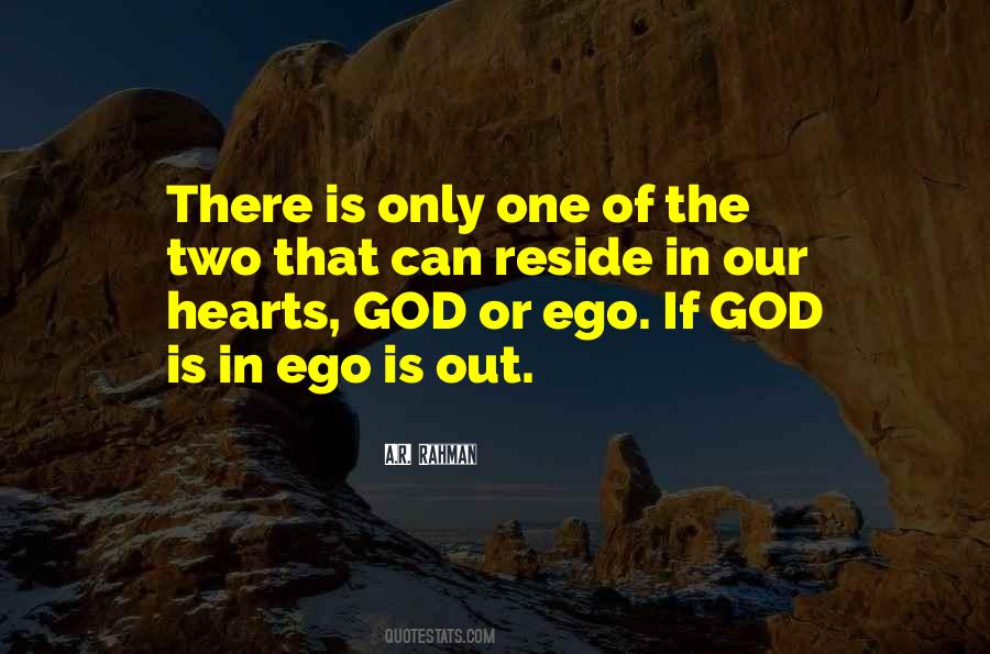 Ego God Quotes #499257