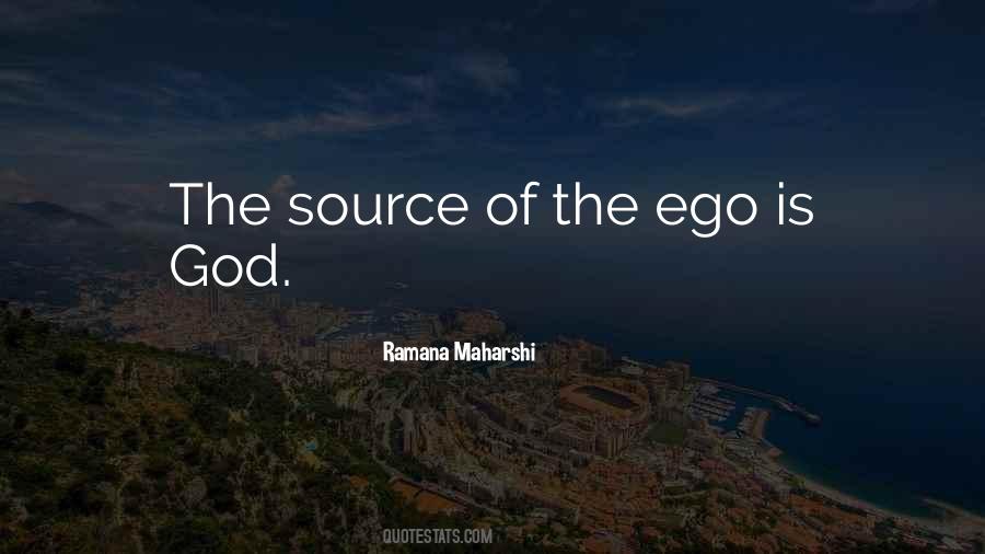 Ego God Quotes #67840