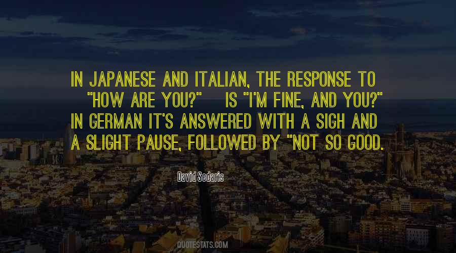 Italian Good Quotes #644642