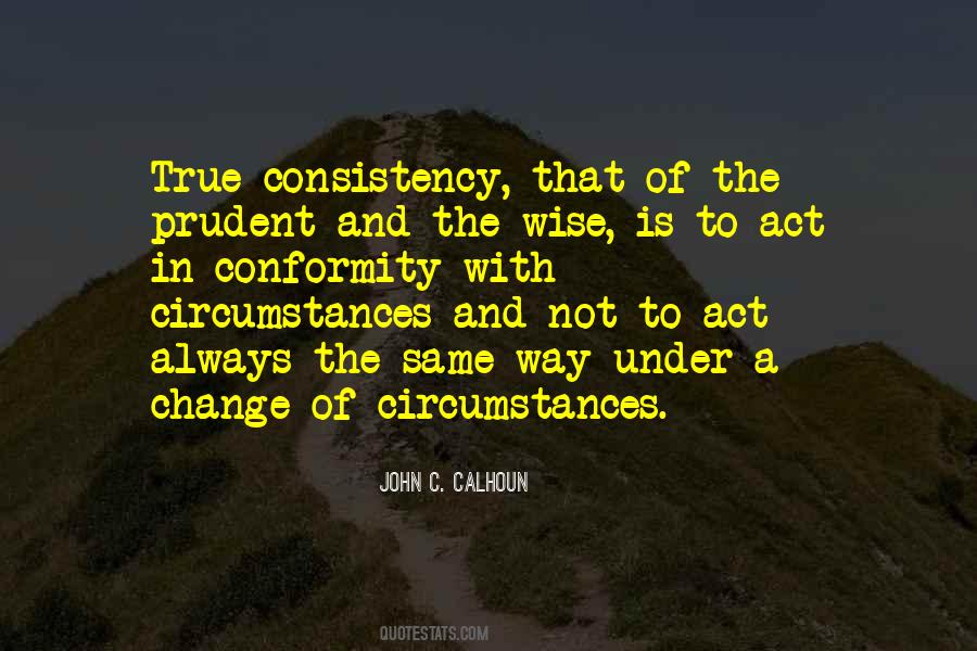 Change Of Circumstances Quotes #846943