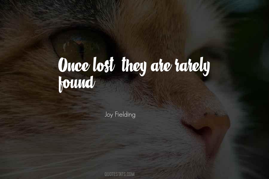 Once Lost Quotes #510151