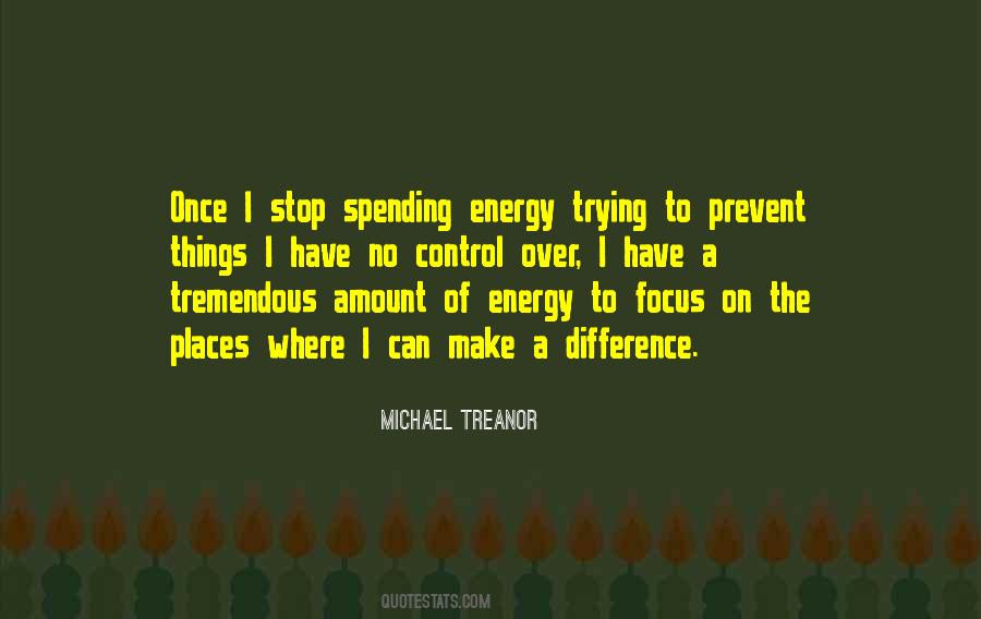 Trying To Make A Difference Quotes #216403