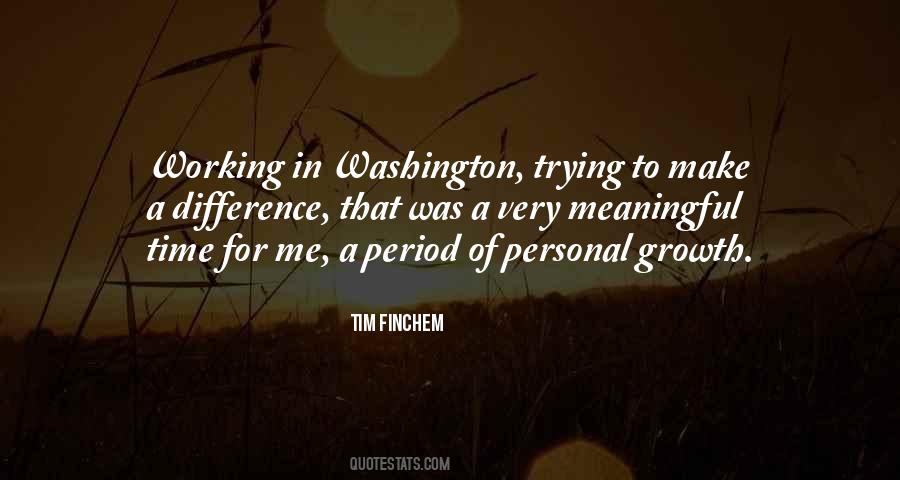 Trying To Make A Difference Quotes #901650