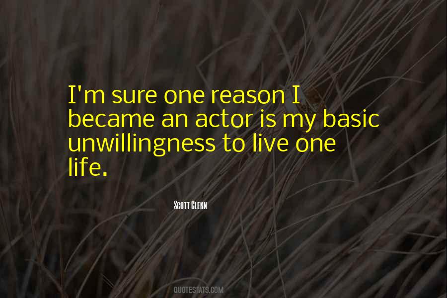 One Reason To Live Quotes #1409990