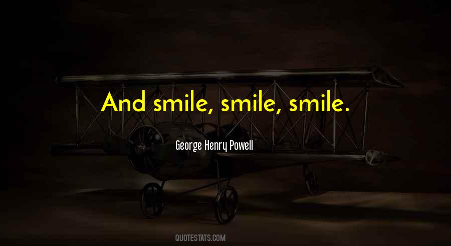 Smile Smile Quotes #1492984