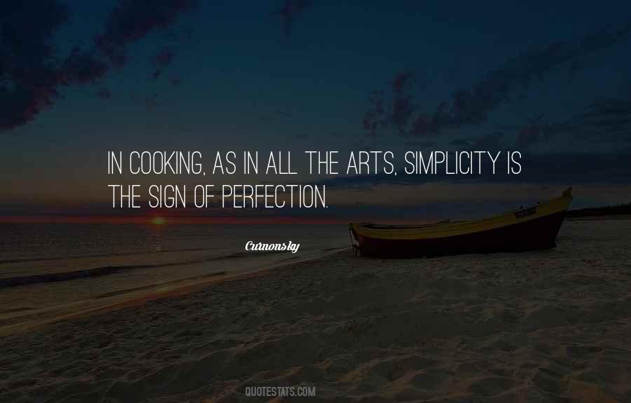 Simplicity Is Perfection Quotes #1223706