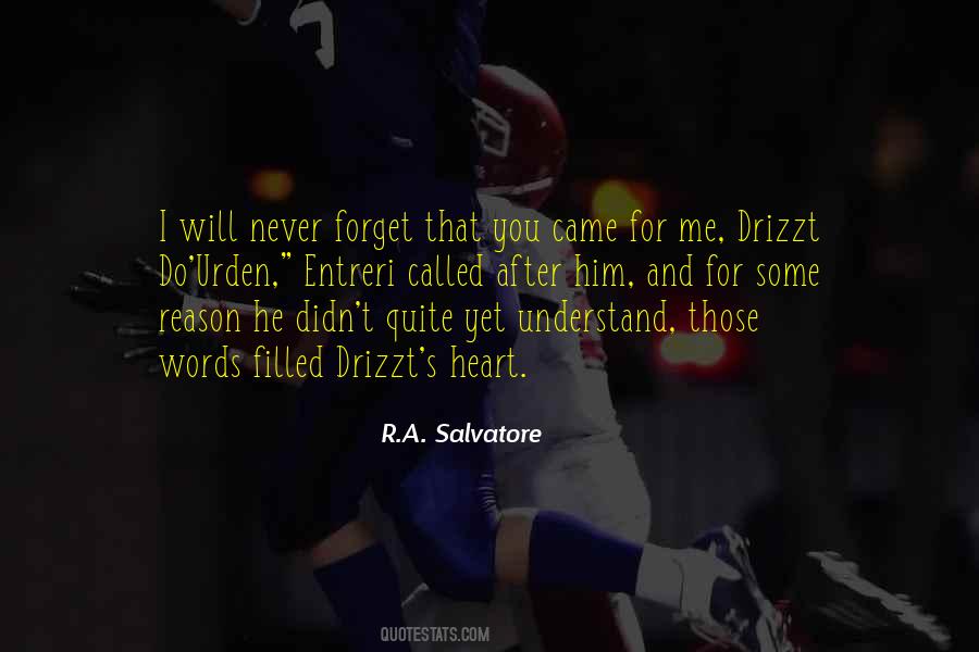 You Will Forget Me Quotes #1690291