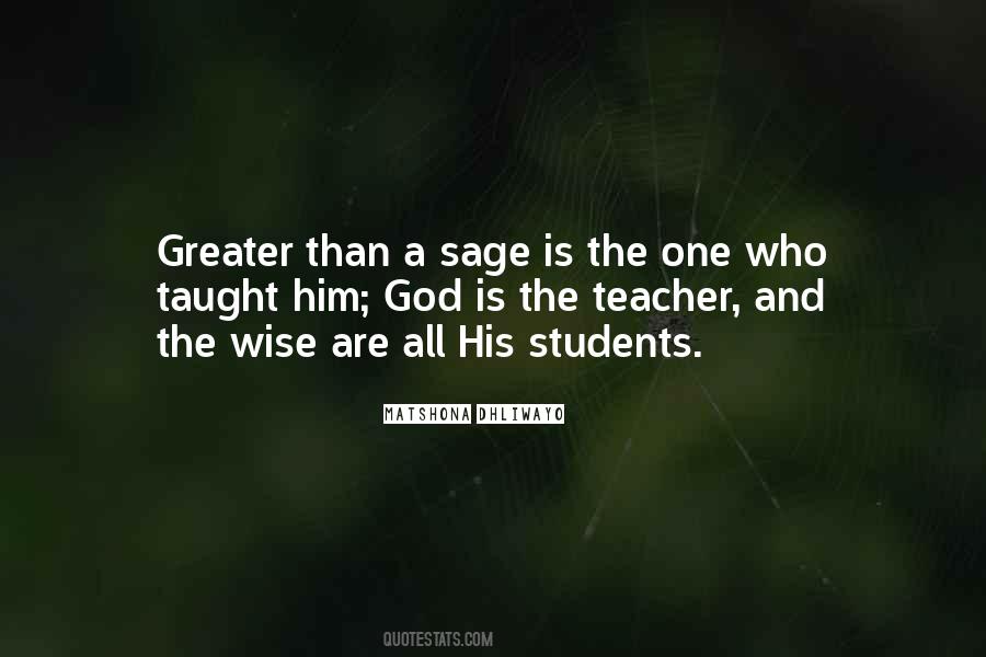 Teacher God Quotes #576050