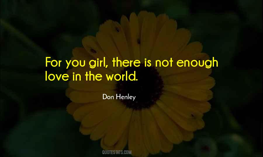Love In The World Quotes #804876