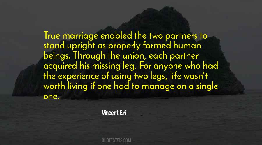 Marriage As A Union Quotes #1535517