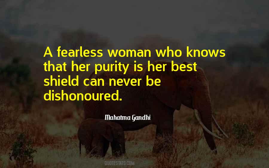 Quotes About A Fearless Woman #1486292