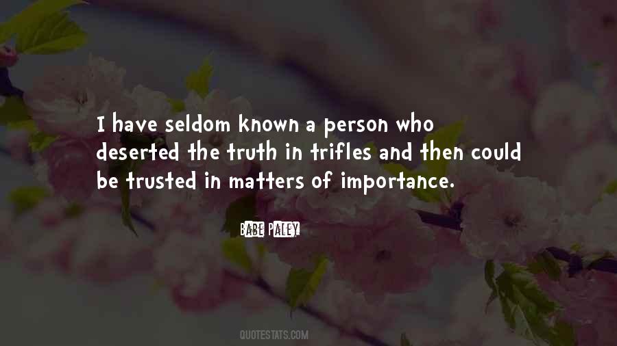 Quotes About Trust A Person #243827