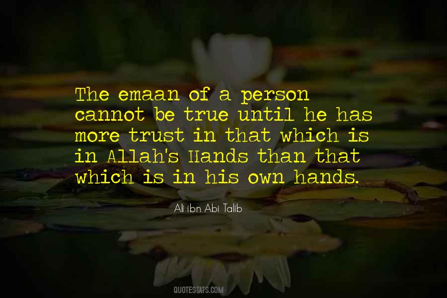 Quotes About Trust A Person #317078