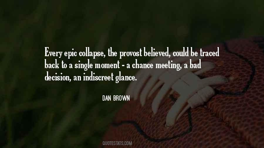 Glance Back Quotes #128979