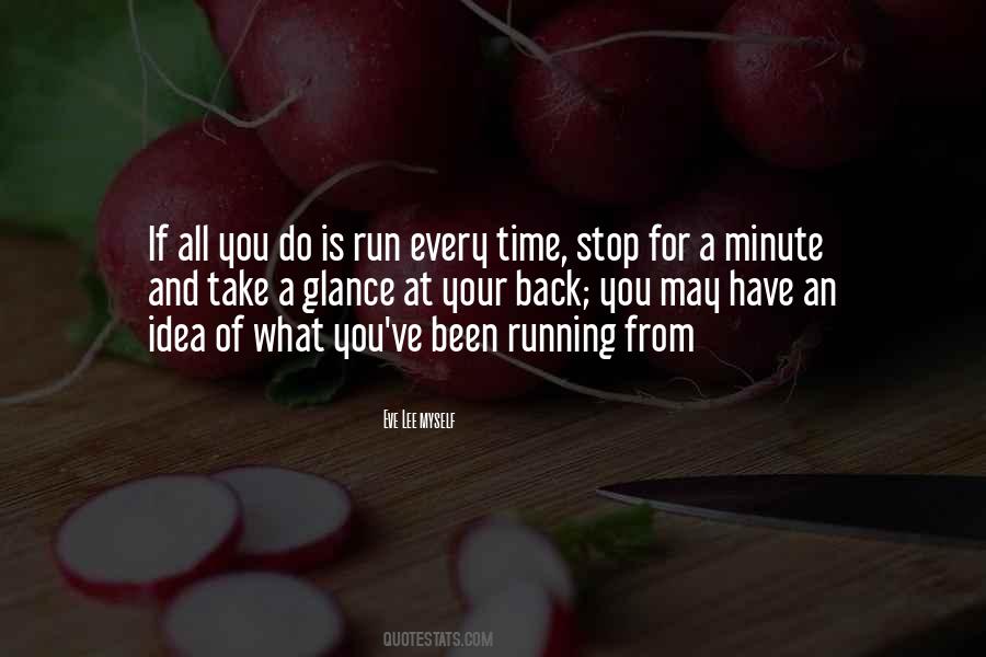 Glance Back Quotes #1546193