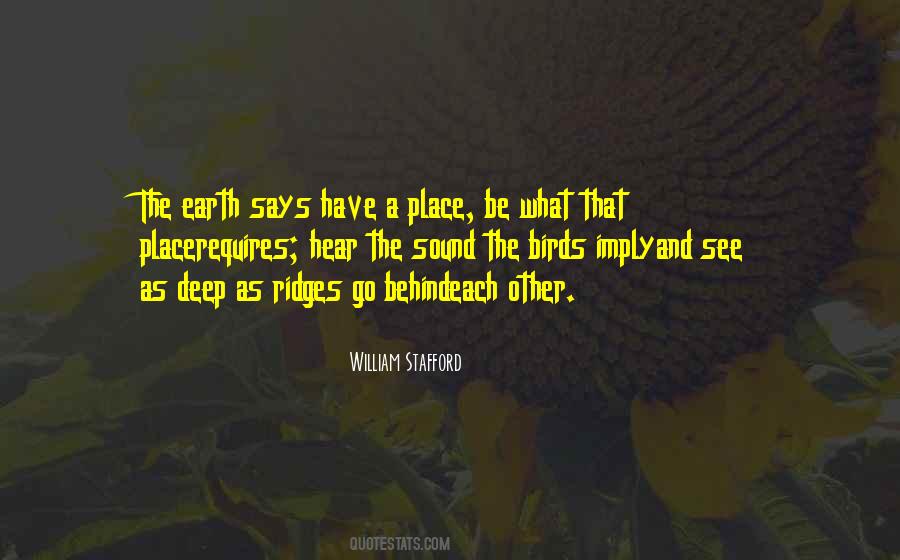 Deep Earth Quotes #392738