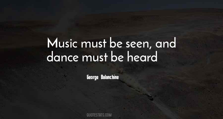 Quotes About George Balanchine #1846844