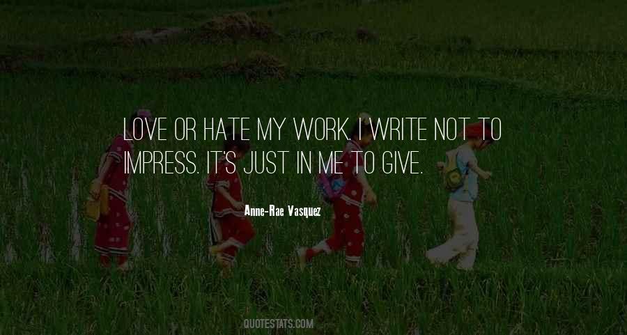 Impress Love Quotes #1652738