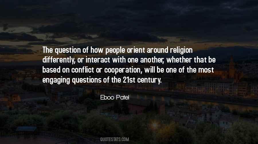 Religion Conflict Quotes #7338