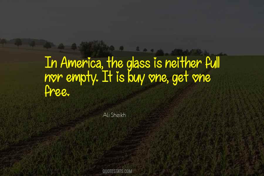 Glass Is Empty Quotes #1790991