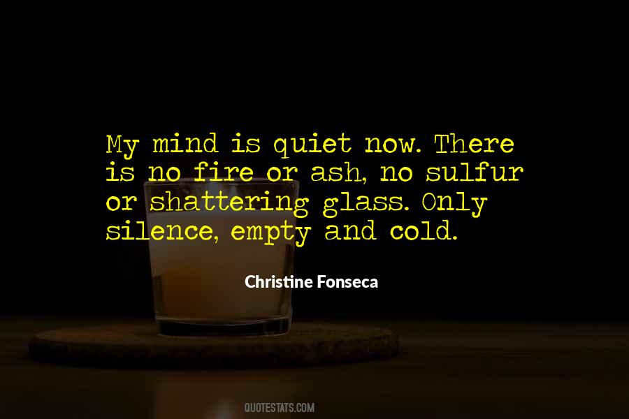 Glass Is Empty Quotes #345647