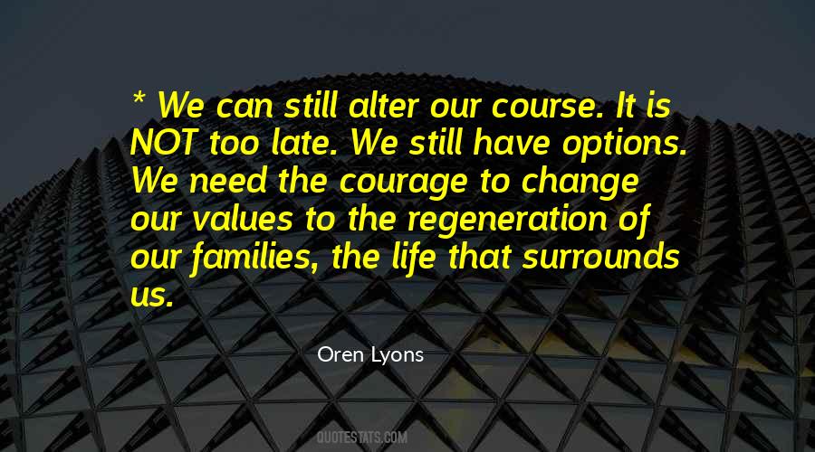 Not Too Late To Change Quotes #801959