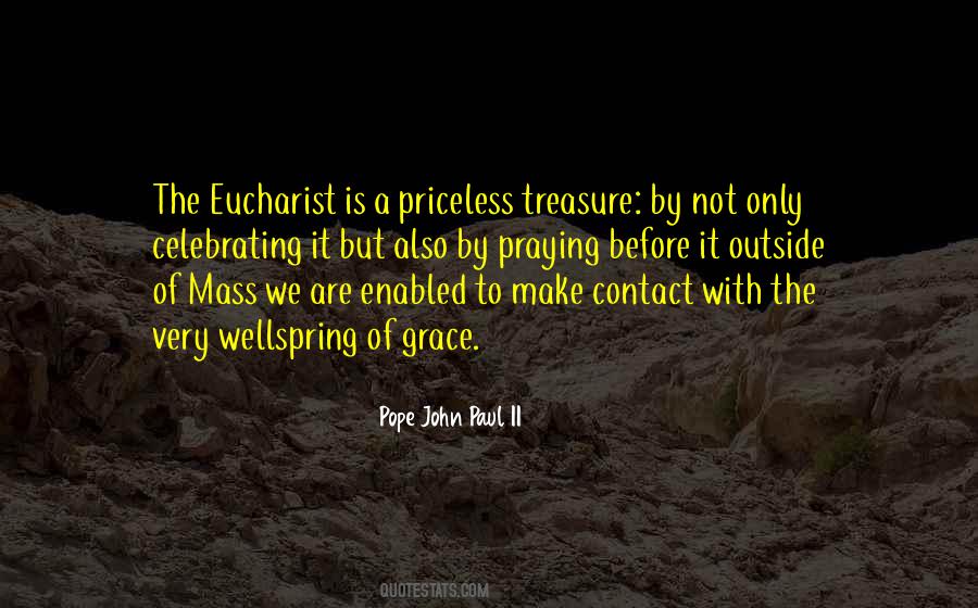 Quotes About The Eucharist #1326881