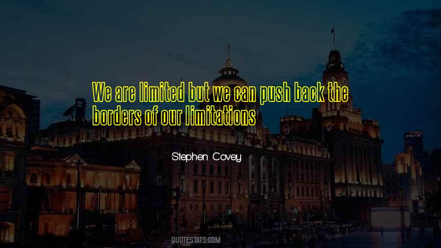 We Push Back Quotes #103905