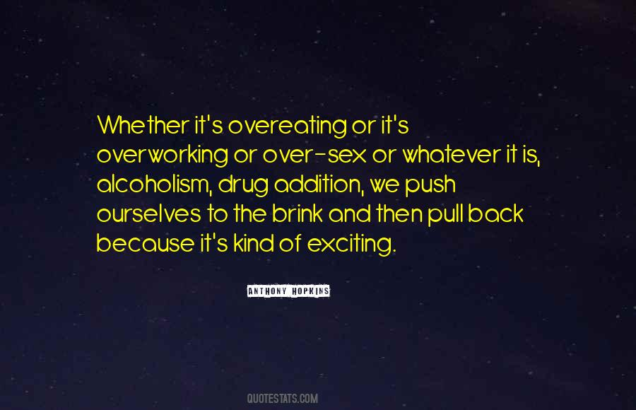 We Push Back Quotes #1039605