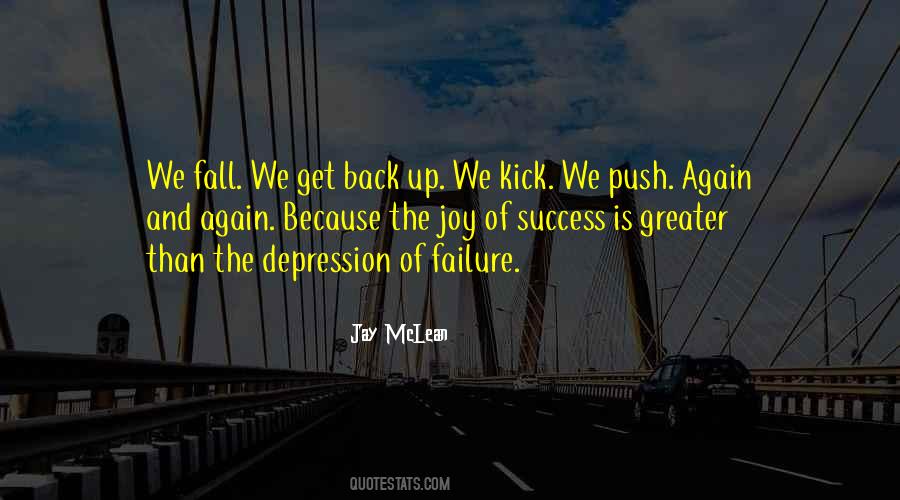 We Push Back Quotes #131127