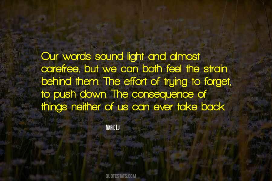 We Push Back Quotes #1572573