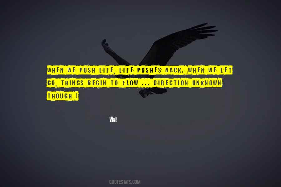 We Push Back Quotes #1804021
