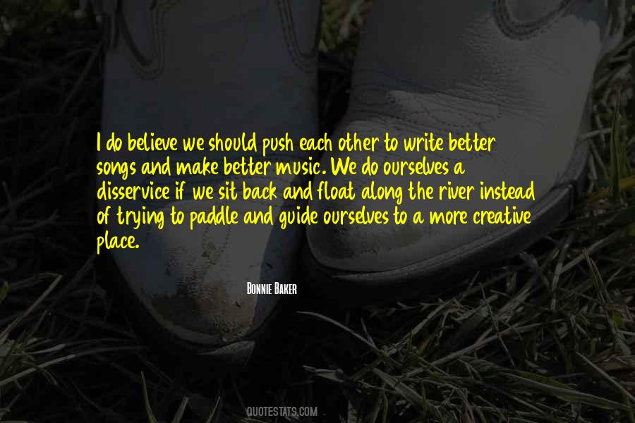 We Push Back Quotes #412181