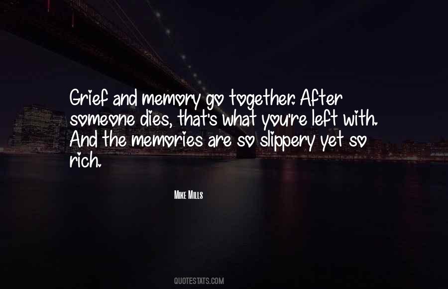 Memories With You Quotes #1742908