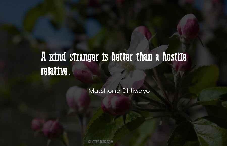 Kind Stranger Quotes #1878105