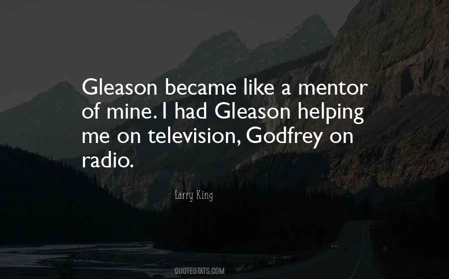 Gleason Quotes #1295582