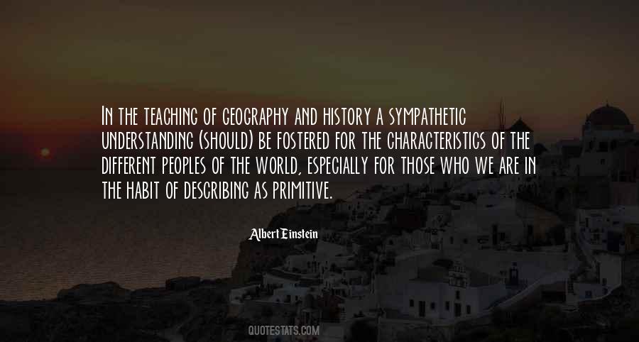 Quotes About Geography And History #288929