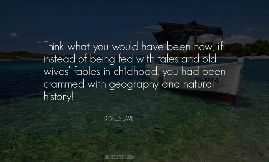 Quotes About Geography And History #907083