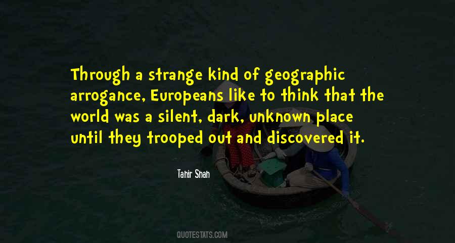 Quotes About Geographic #970268