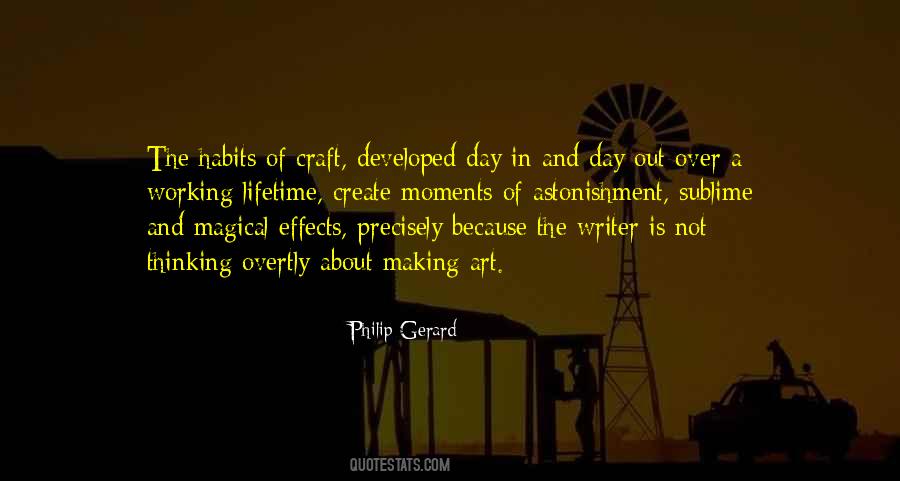 Quotes About Working On Your Craft #519338