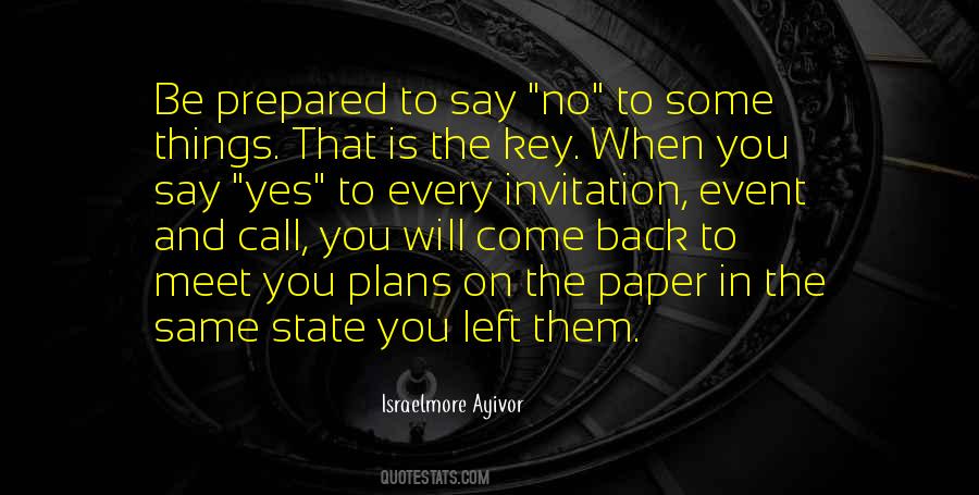 Say No To Things Quotes #336022
