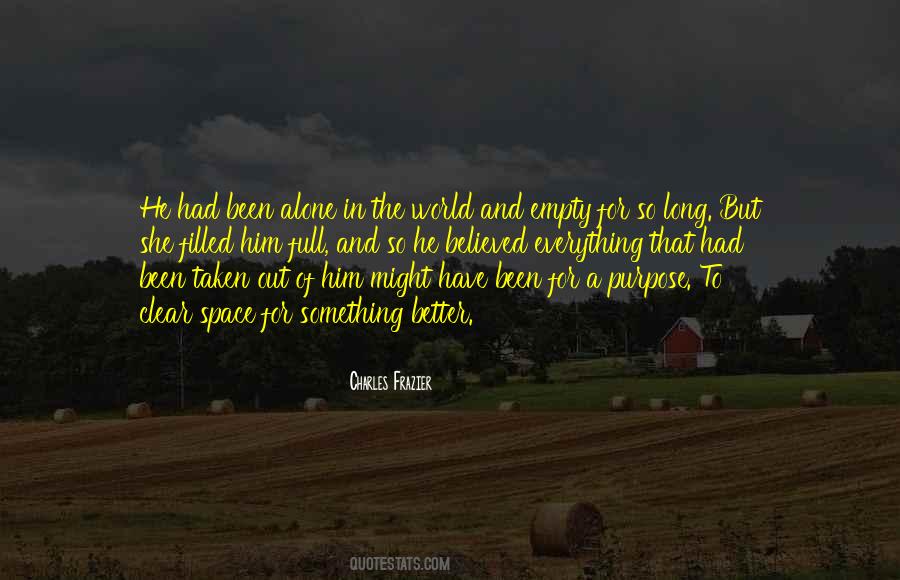 The Empty Space Quotes #355852