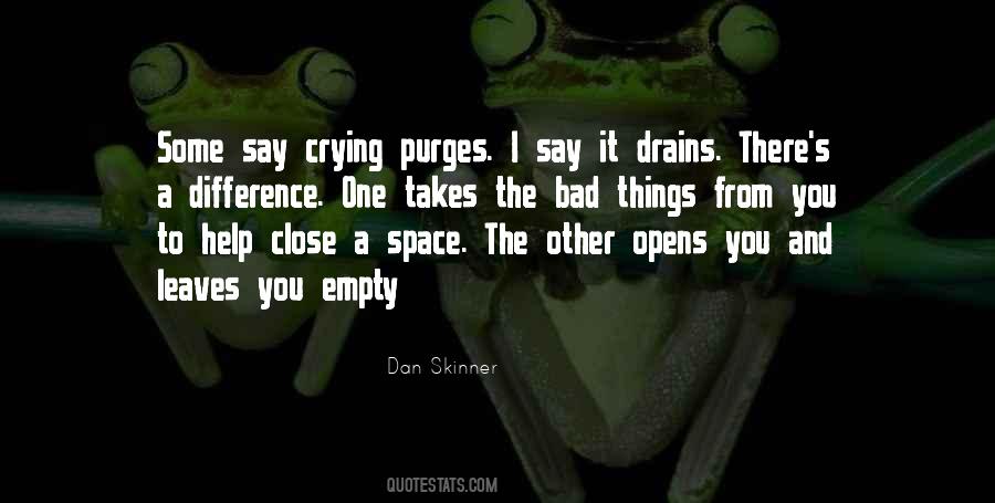 The Empty Space Quotes #612473
